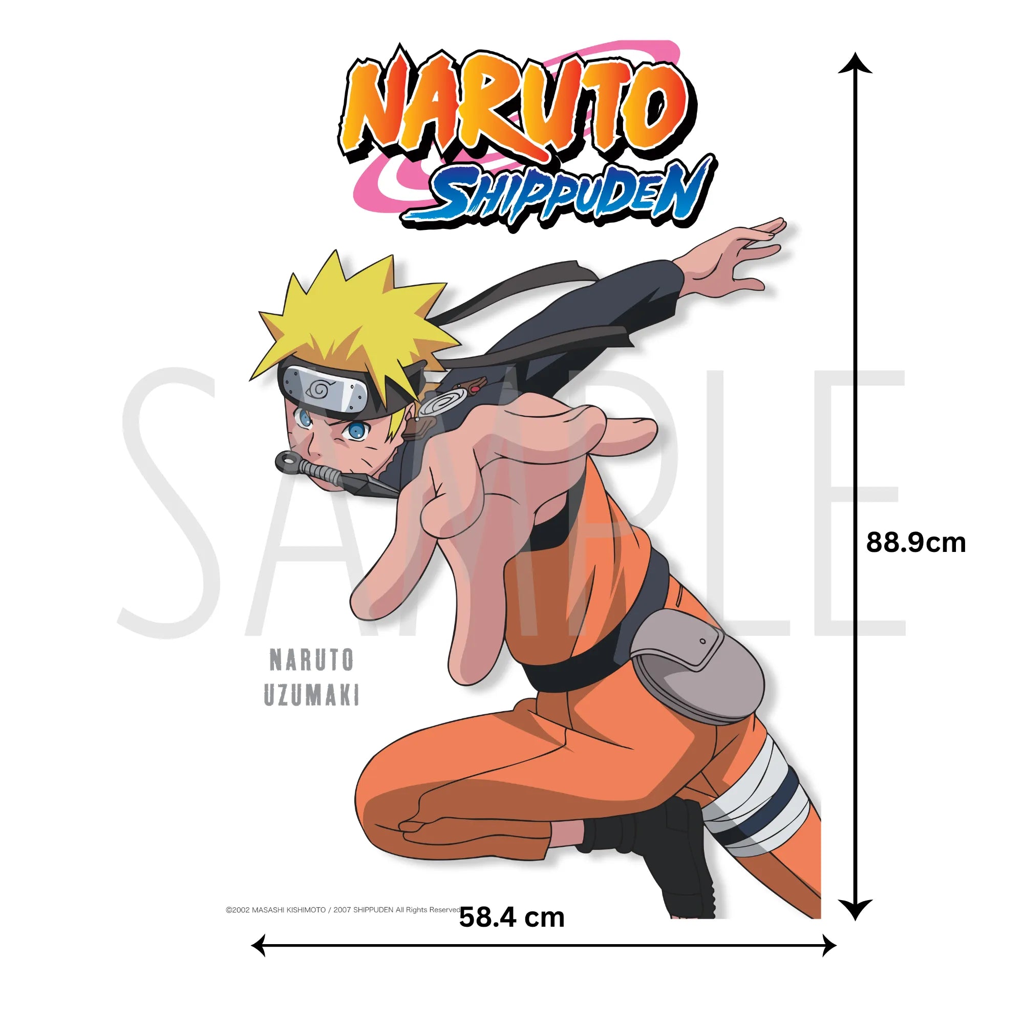 NARUTO SHIPPUDEN - Uzumaki Naruto Wall Poster