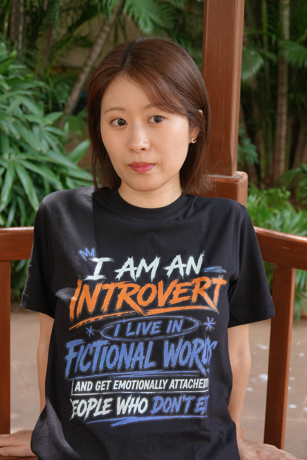 Kanji Selection T-shirt "Introvert"