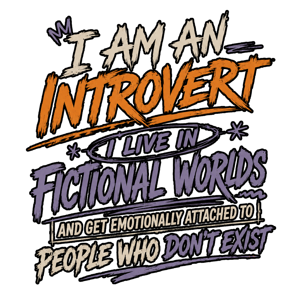 Kanji Selection T-shirt "Introvert"