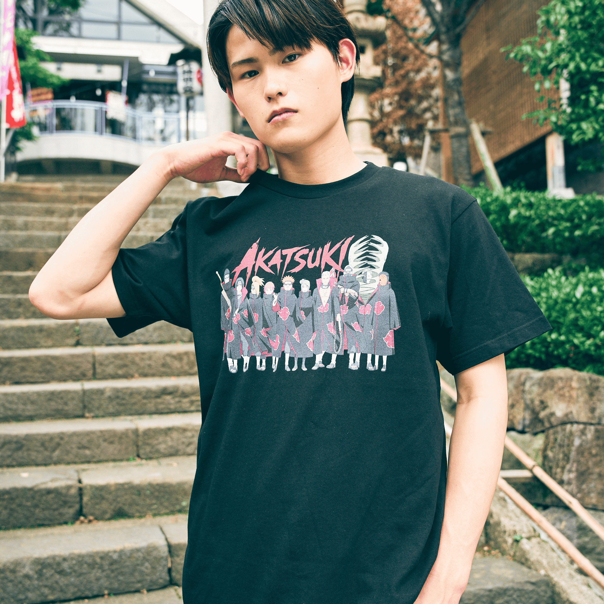 NARUTO SHIPPUDEN Akatsuki T-shirt