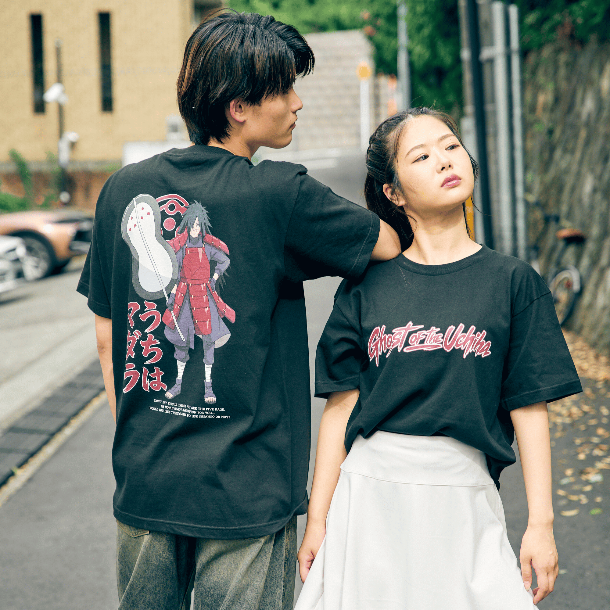 NARUTO SHIPPUDEN Ghost of the Uchiha T-shirt