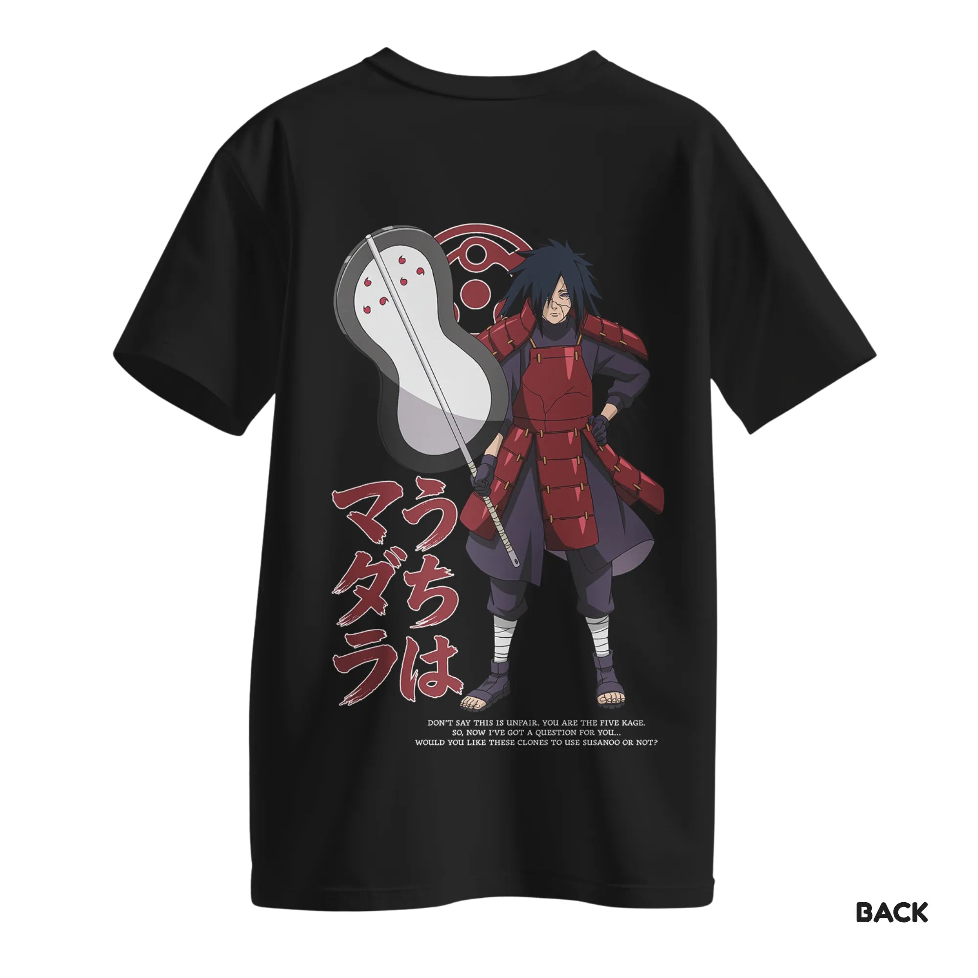 NARUTO SHIPPUDEN Ghost of the Uchiha T-shirt