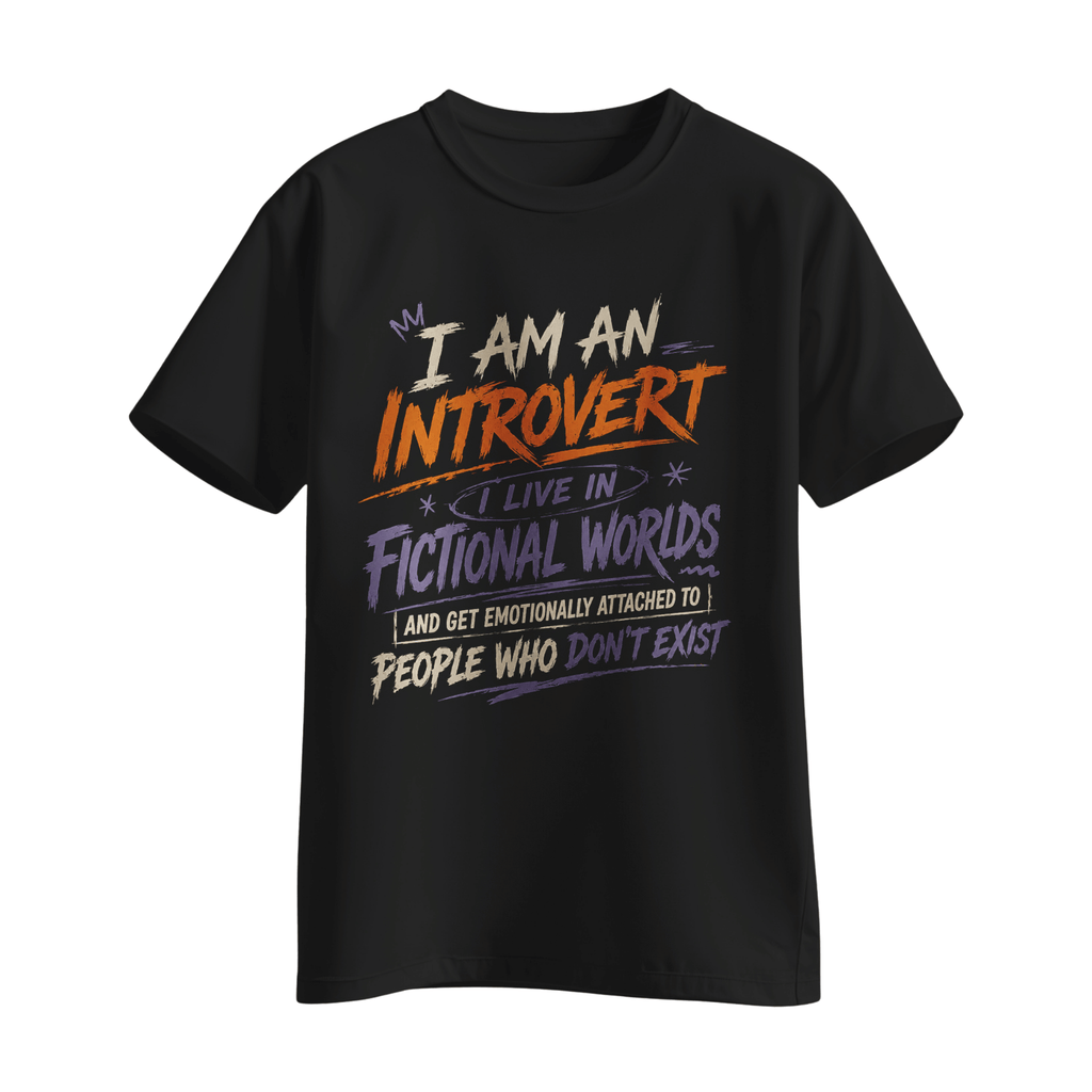 Kanji Selection T-shirt "Introvert"