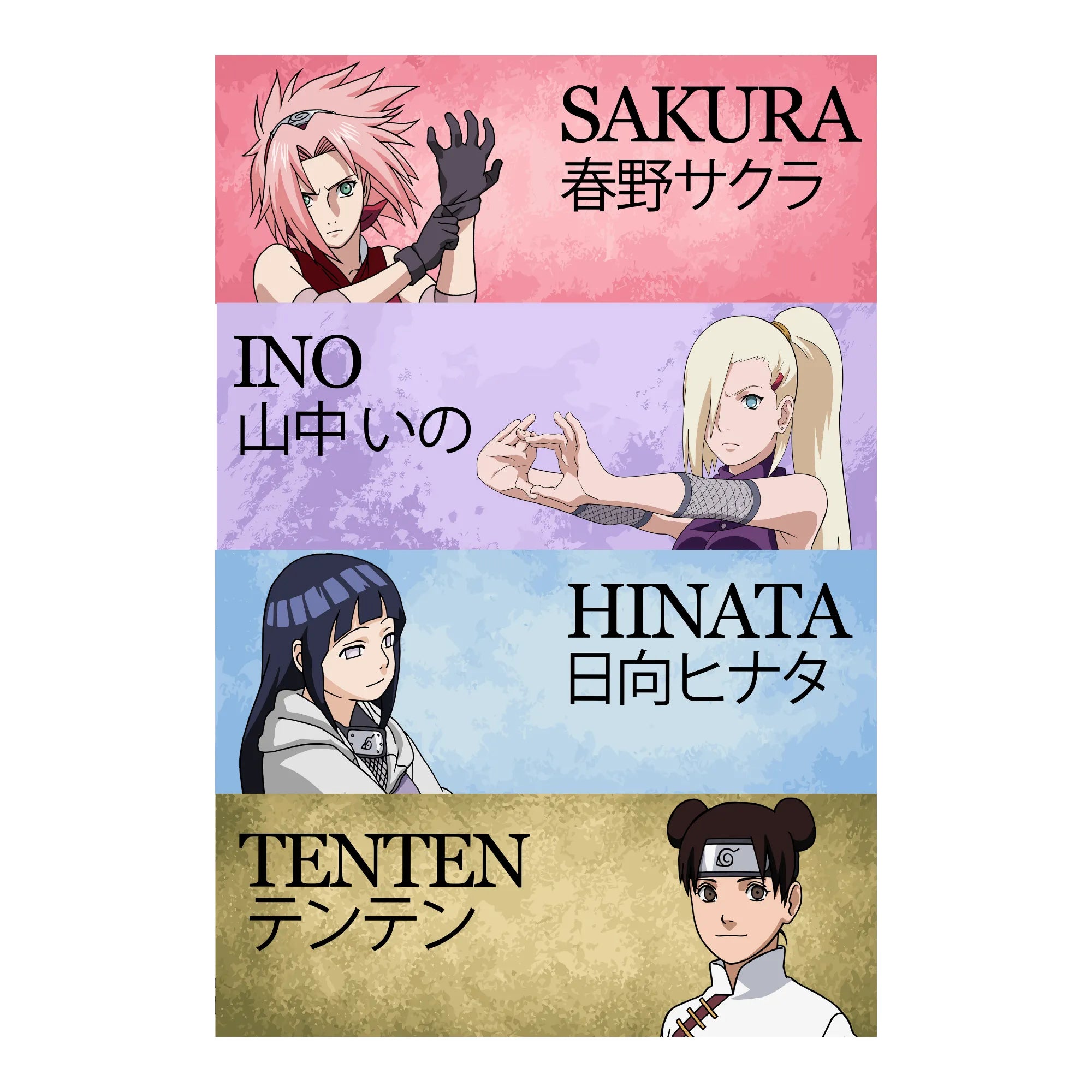 NARUTO SHIPPUDEN Kunoichi T-shirt