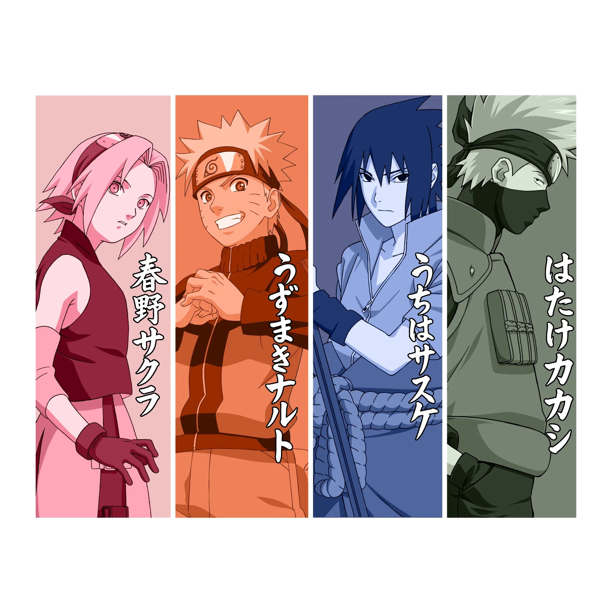 NARUTO SHIPPUDEN Team 7  T-shirt