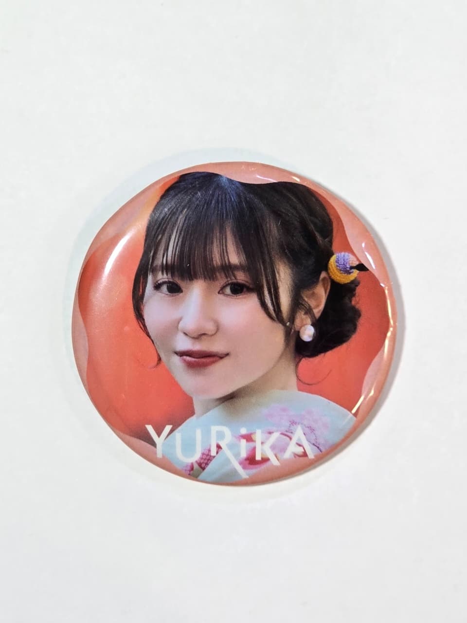 YURiKA Tin Badge Orange