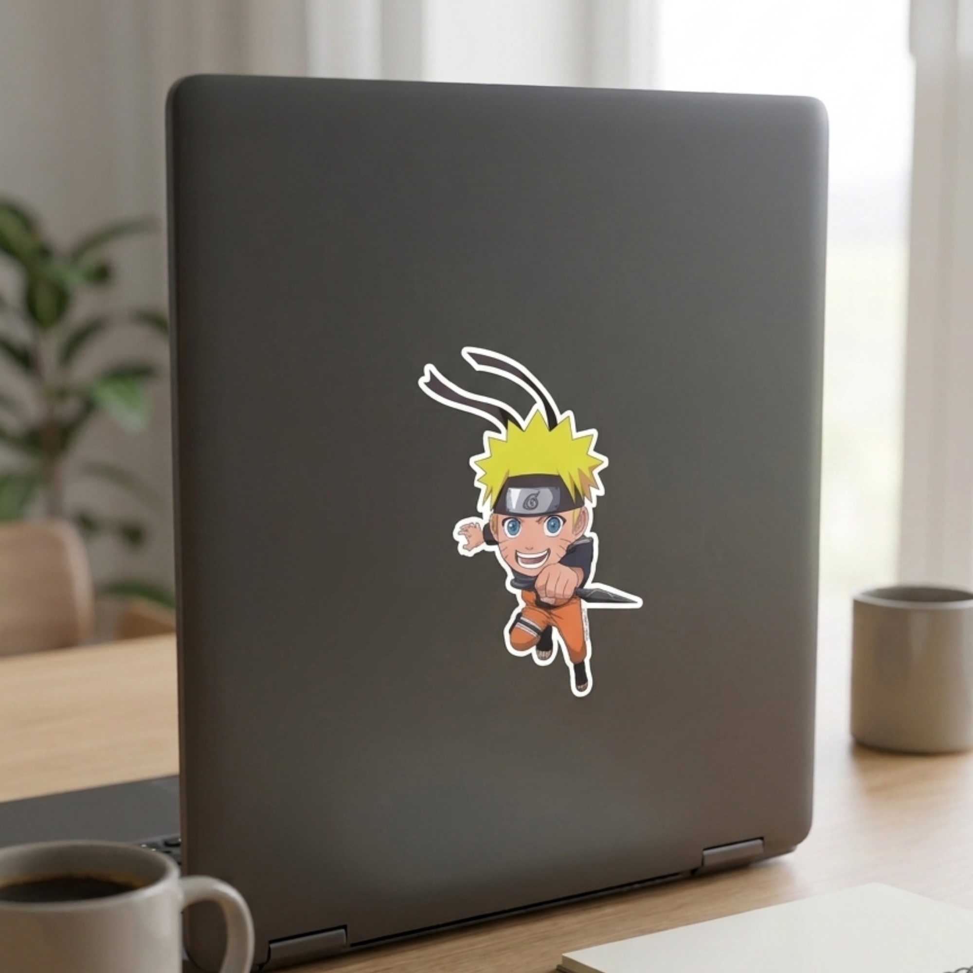 NARUTO SHIPPUDEN – Uzumaki Naruto Laptop Sticker